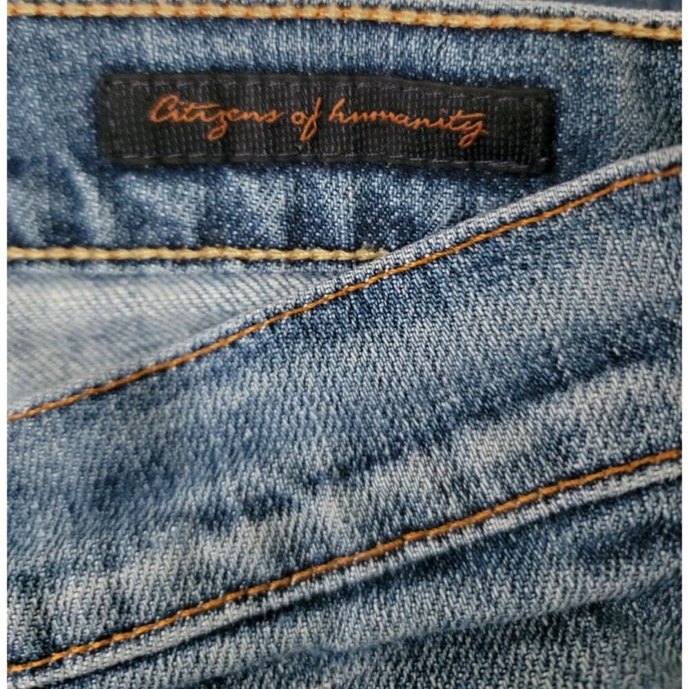 Citizens Of Humanity COH Ric Rac #108 Stretch Low Waist Bootcut Blue Jeans Sz 28 - Picture 10 of 13
